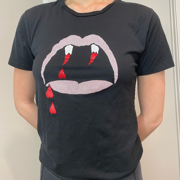 Saint Laurent Paris t shirt - Tees - Short Sleeve